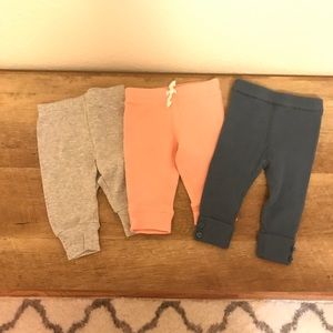 Baby Leggings Lot 0-3 Months